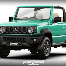 Overcome muddy pits, manoeuvre through. Suzuki Jimny Cabrio Render Is Probably Close To The Real Deal
