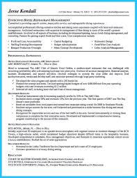 Beautiful Resume Manager Duties with Additional Restaurant General ...
