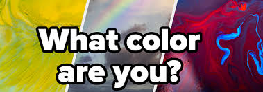 I am/was too distant, push people away or don't trust many. What Color Best Describes Your Personality