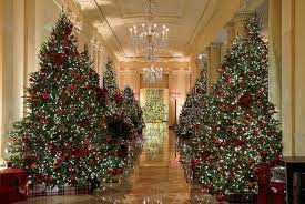 White House 2022 Red Christmas Trees Photos: White House 2020 Christmas Decorations Revealed - Abc News
