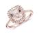 Princess Cut Cushion Cut Engagement Rings