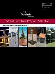 A wrapped or boxed gift may be held closed with ribbon and topped with a decorative bow. Street Furniture Product Selector Marshalls