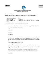Maybe you would like to learn more about one of these? Bank Soal Postes Pkb Modul A Dan B Ayo Mendidik Soal