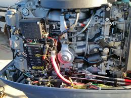 Select yamaha outboard motors models below. Yamaha 90 Two Stroke Battery Cables Connect To The Hull Truth Boating And Fishing Forum