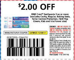 You Don T Want To Miss This Rare 2 Off Crest Coupon In Today S P G Inserts Lots Of Hot Deals In 2020 Coupons Crest Travel Size Products