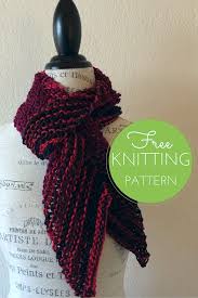 Knitting on the bias is simply knitting on the diagonal. Easy Bias Scarf Free Knitting Pattern Blog Nobleknits