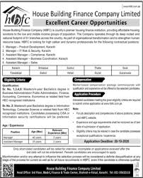 What is role of assistant managers? House Building Finance Company Limited Hbfcl Jobs 2020 2021 Job Advertisement Pakistan