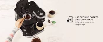 In addition, you should never use anything in the filter besides coffee. K Duo Single Serve Carafe Coffee Maker