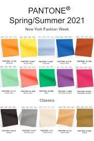 Fashion Color Trend Report New York Fashion Week Spring Summer 2021 Color Trends Fashion Summer Color Trends Fashion Pantone