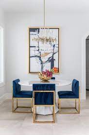 Get Inspired By These Dining Table Ideas For Your Master Decoration Exclusivedesign Whit Dining Room Contemporary Velvet Dining Room Chairs Gold Dining Room