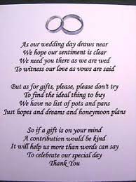 20 Wedding Poems Asking For Money Gifts Not Presents Ref No 4 Ebay Wedding Gift Money Wedding Poems Wedding Gift Poem