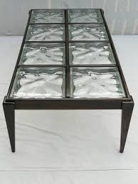 40s Glass Block Coffee Table 1stdibs Com Coffee Table Glass Blocks Reclaimed Wood Coffee Table