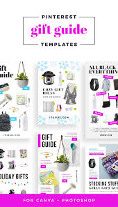 Boost Your Affiliate Income And Drive Traffic To Your Website Using Gift Guides If You Re A Blogger In Pinterest Templates Canva Tutorial Pinterest Tutorials