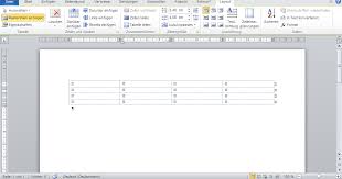 Word bietet die möglichkeit, gitternetzlinien einzublenden. Word 2010 Gitternetzlinien In Der Tabelle Einblenden