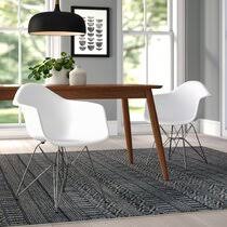 Shop for kitchen chairs with casters online at target. Modern White Dining Chairs Allmodern