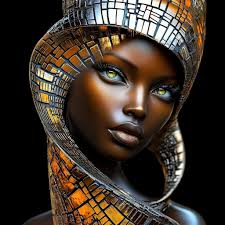 Come up the stage girl AI Salone AI SALONE