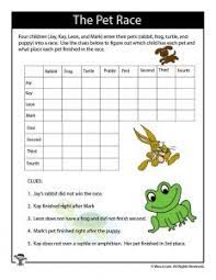 Brain teasers for kids are the perfect way to get them excited about learning all types of subjects. Printable Logic Puzzles For Kids Woo Jr Kids Activities