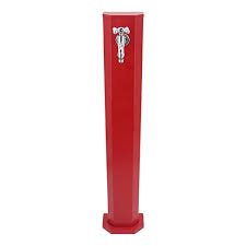 Read full description print preview. Jm Outdoor Garden Hose Bib Extender Stanchion Steel Diy Spigot Post Heavy Duty Iron Stand Reel Shower Fountain With 3 4 Brass Faucet Tap Quick Connect End Red Pricepulse