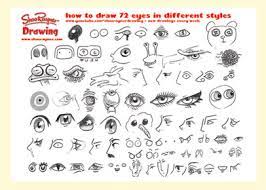 Learn to draw a realistic eye using pencil. How To Draw 72 Eyes In Different Styles Shoo Rayner Everyone Can Draw