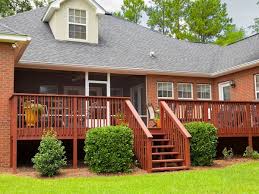 I had left the deck handrail unfinished at the stair. Guide To Choosing A Carpet Runner For Stairs