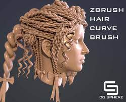 Zbrush Hair Curve Brush Flippednormals Zbrush Hair Zbrush Hair