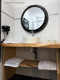 Meuble en bois de teck avec vasque 85 line. Meuble Bois Sous Vasque Salle De Bain Le Meuble Du Photographe