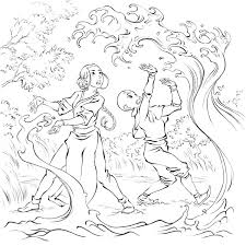 Avatar the last airbender free printable coloring page coloring. Avatar The Last Airbender Coloring Book Tpb Profile Dark Horse Comics