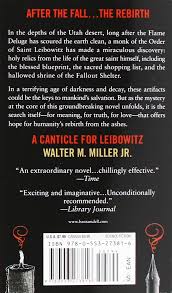 We did not find results for: A Canticle For Leibowitz Walter M Miller Jr 9780553273816 Amazon Com Books