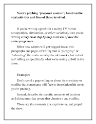 How To Create And Pitch A Reality Tv Show Idea