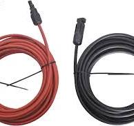 Solar Wire New Energy Extension Cord, 10FT 12AWG Solar Extension Cable Wire  Solar Panel Extension Cable Wire with Male and Female Connector