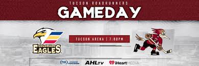 Game 22 Preview Colorado At Tucson Tucsonroadrunners Com