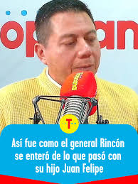 Entrevista con el General William Rincón sobre el asesinato de su hijo