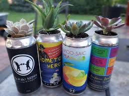 If you read my other posts, you know,we love to upcycle old wood furniture or pallets. Diy Succulent Planter From Beer Cans Make Something Mondays