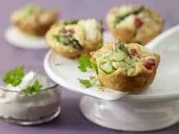 Spargel Muffins Mit Krauter Dip Rezept Rezepte Lebensmittel Essen Spargel