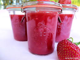 Erdbeer Krokant Konfiture Marmelade Rezept Marmelade