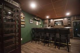There is no better way than to transform your kitchen into an irish pub!! Really Cool Modern Basement Ideas Home Remodeling Irish Pub Basement Bar