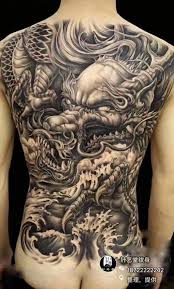 Hinh xam skull full lung.theo inked mag, ngực chiếm diện tích lớn trên c‌ơ th‌ể. Full LÆ°ng Tattoo For Men