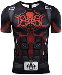 Superhero Hydra Mens Tees 3D Print T Shirts for Men's Compression Shirt  (Medium, Red), Red, Medium : Amazon.com.au: Clothing, Shoes & Accessories