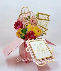 07:32 anna griffin decorative monograms cricut cartridge with $10 digital download credit lavish your loved ones with lovely cards that come straight from the heart. Window Box Card I Made From Anna Griffin Window Box Cricut Cartridge Files And Anna Griffin Papers Stamps Dies And Inks A Anna Griffin Cards Card Box Cards