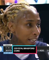 Please watch the whole thing 😭 Crystal Bradford is hilarious @Athletes  Unlimited #auprosports @Las Vegas Aces #lvaces #wnba #wbb