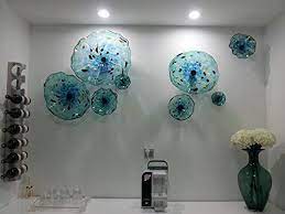 Contemporary Hand Blowing Art Murano Glass Wall Art Siga Https Www Amazon Com Dp B01mytzyd1 Ref Cm Sw R Pi Dp Glass Wall Art Glass Wall Design Glass Wall
