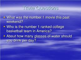 This covers everything from disney, to harry potter, and even emma stone movies, so get ready. Ppt Trivia Questions Powerpoint Presentation Free Download Id 1832553