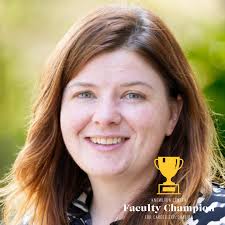 🌟 Knowlton Center Faculty Champion Spotlight: Dr. Chloe Armstrong! 🌟 The  Knowlton Center for Career Exploration is proud to recognize Dr. Chloe  Armstrong as our December Faculty Champion. Dr. Armstrong's partnership with