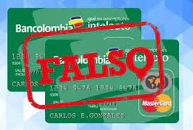 Sitios donde puedes comprar con la tarjeta bancolombia. Cuidado Es Falsa Tarjeta De Credito Intelecto De Bancolombia
