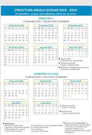 In aceste conditii, vacanta intersemestriala de o saptamana de la inceputul lunii februarie nu va mai exista. Structura Anului È™colar 2018 2019 Tulcea Noastra
