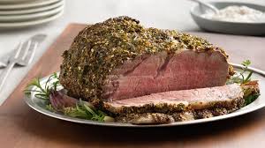 Herb Rubbed Rib Roast