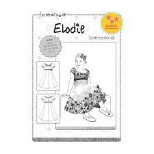 Tolle gratis schnittmuster für nähanfänger und hobbyschneider! Schnittmuster Farbenmix Elodie Sommerkleid Stoffolino