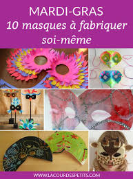 Faciles et rapides, ces bricolages sont parfaits pour les enfants impatients ! 10 Masques De Carnaval A Fabriquer La Cour Des Petits