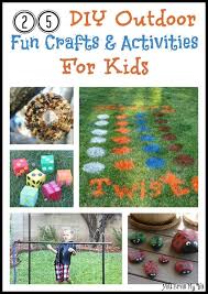 Every child loves to play outdoors. 25 Diy Outdoor Fun Crafts Activities For Kids