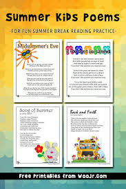 Click on the images below to download and print copies of these summer inspired free coloring pages with bible verses for yourself! S U M M E R P O E M S F O R K I D S P R I N T A B L E Zonealarm Results